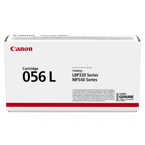 CANON CRG 056 L TONER NERO PER ImageCLASS MF543dw; i-SENSYS LBP325x, MF542x, MF543x, MF552dw, MF553dw 5.100 PAGINE